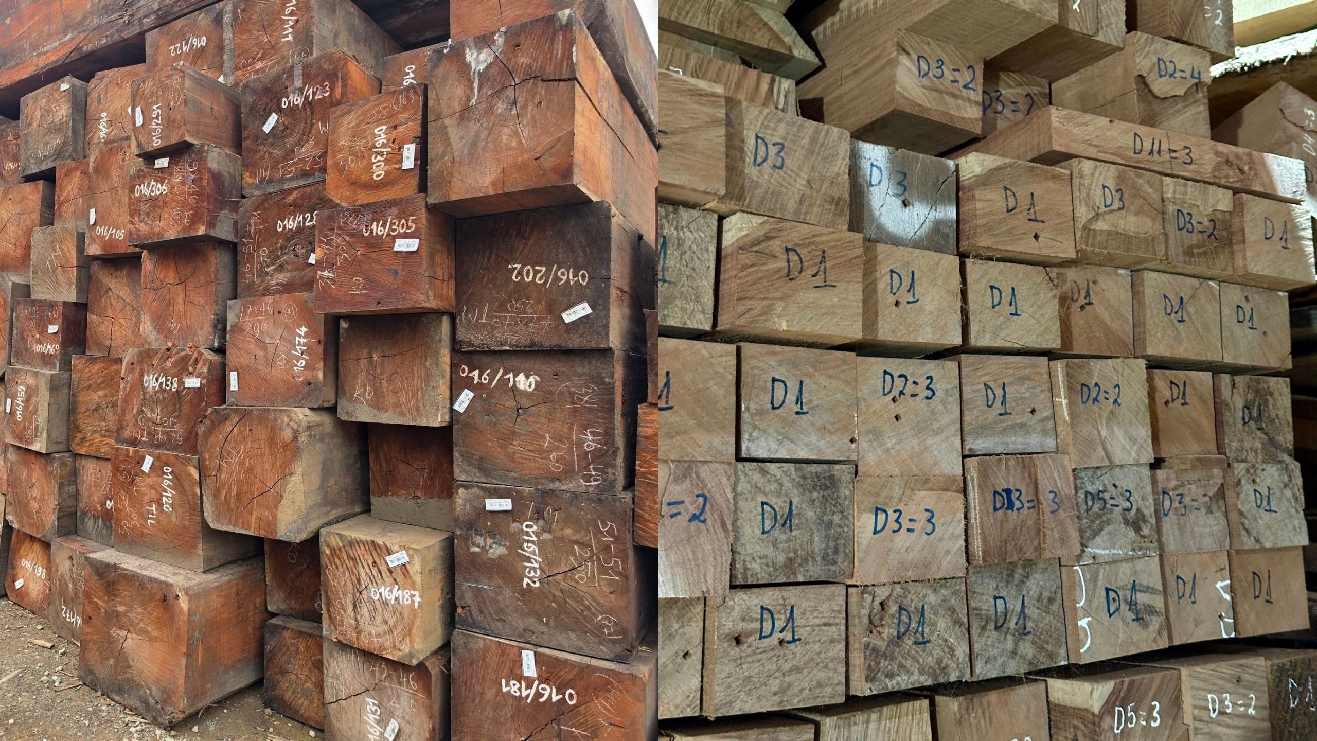 So sánh gỗ nguyên khối và gỗ thành khí