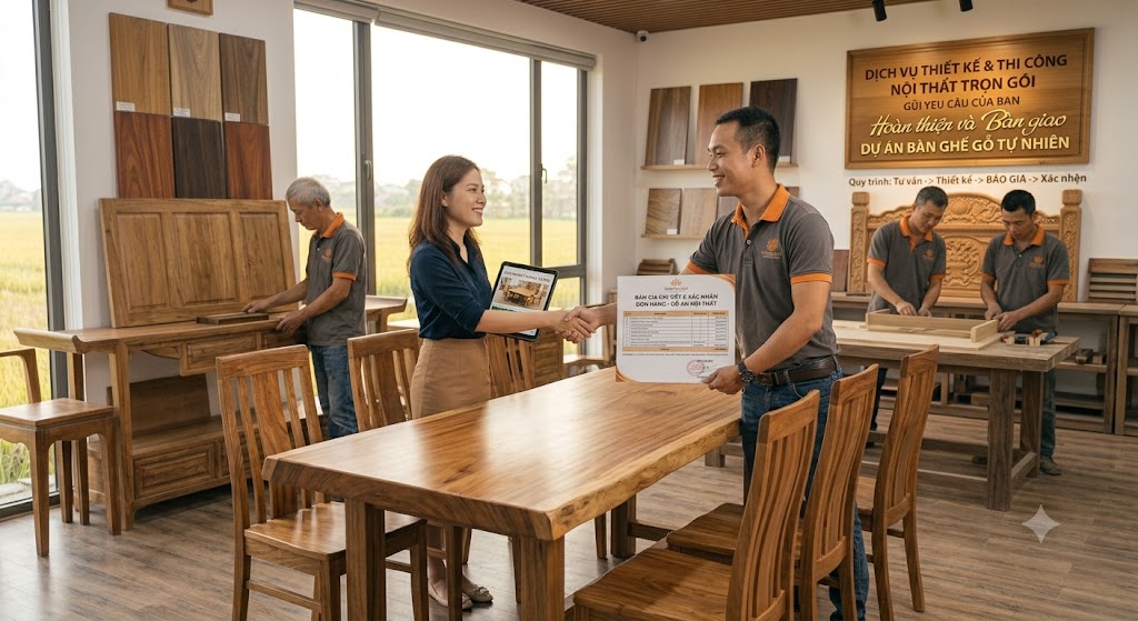 Hoàn thiện và bàn giao