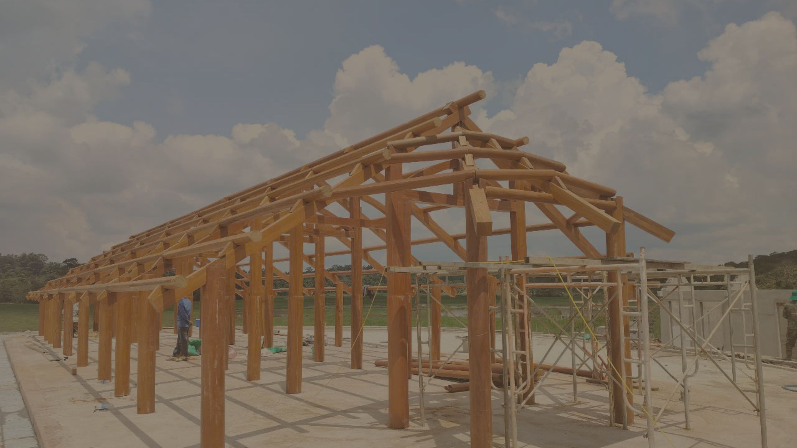 Công trình bằng gỗ tự nhiên
