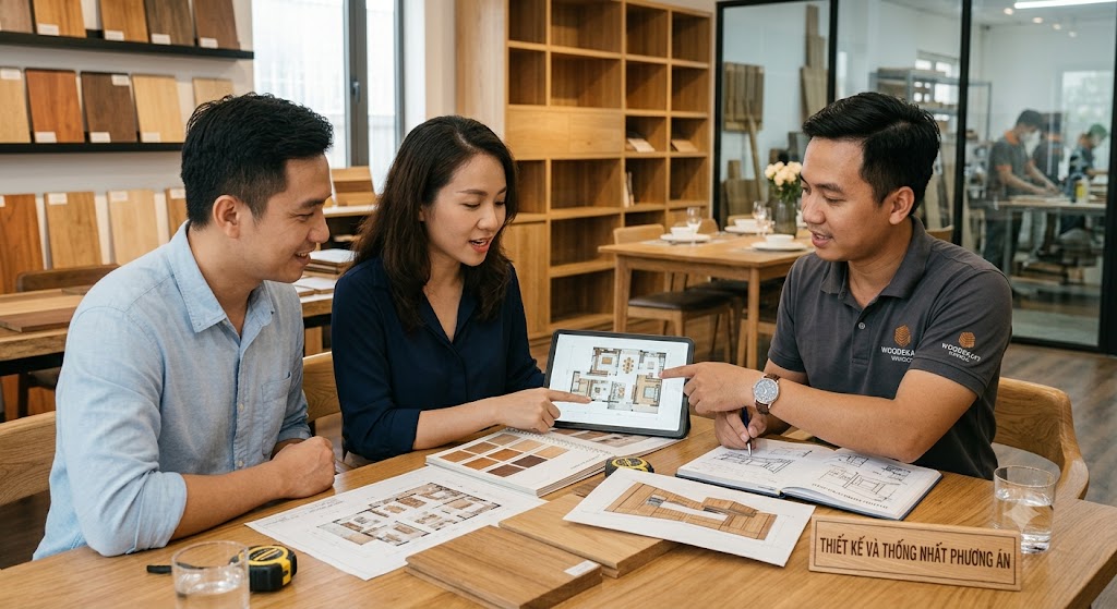 Thiết kế và thống nhất phương án